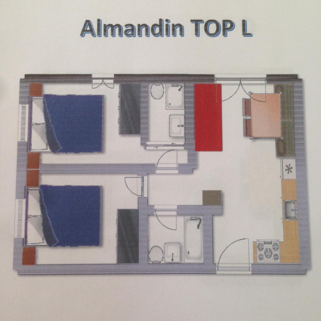 Almandin Apartments Ischgl Buitenkant foto